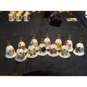 Danbury Mint Rose Bell Collection